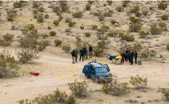 6 found dead in California desert just off Highway 395