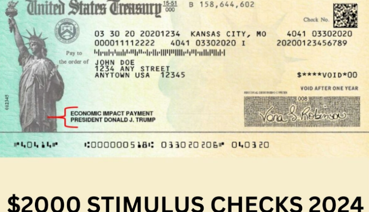 2024 Stimulus Check Update: $79 Billion Tax Cut Unveils $2,000 Claims - Who Qualifies?